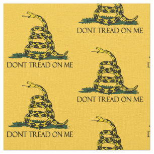 Tecido Não brinque comigo, Bandeira de Gadsden História