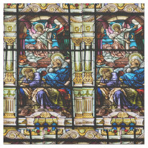 Nascimento da janela de vitral de Jesus