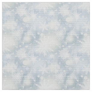 Tecido Natal,design,branco,flocos de neve,claro,cinza,azu