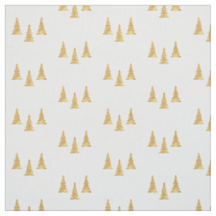 Tecido Natal Dourado