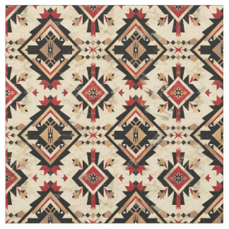 Tecido Navajo Rug Pattern-Sudoeste Tribal