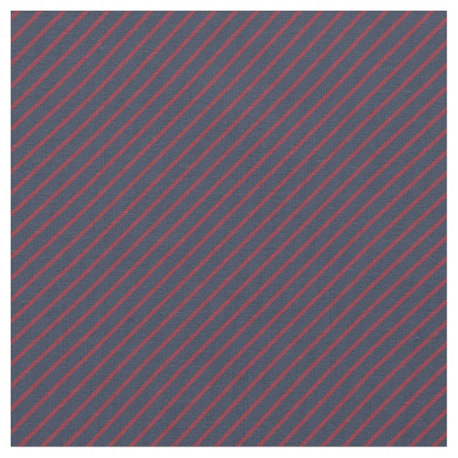 Tecido Navy & Red Stripes (Detalhe)