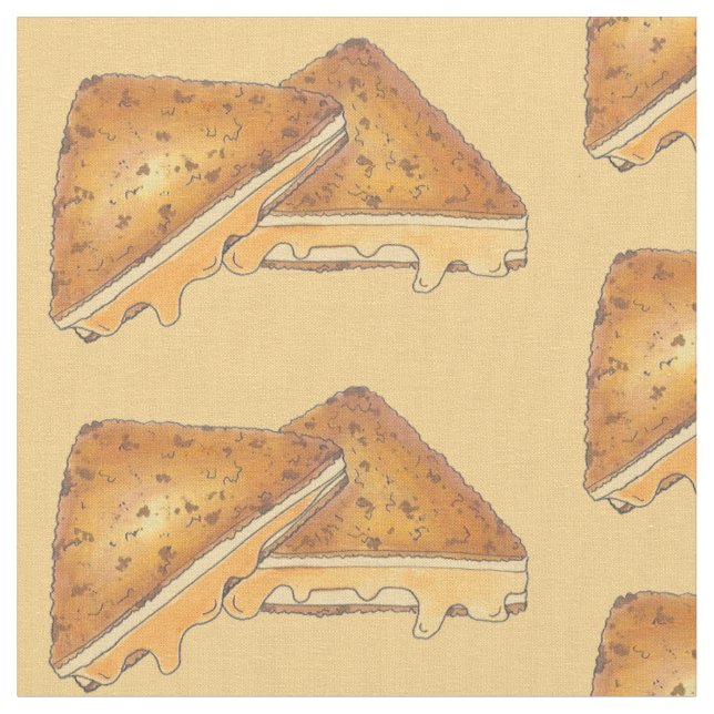 Tecido Nebraska Fried Tosted Cheese Frencheich (Detalhe)