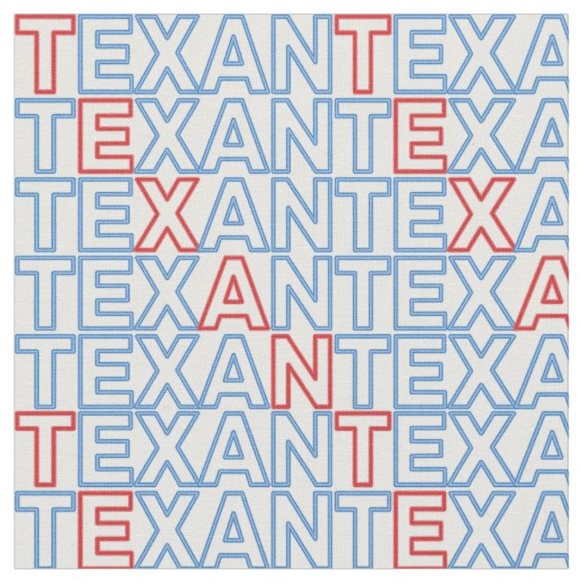 Tecido Neon Red and Blue TEXAN (Detalhe)