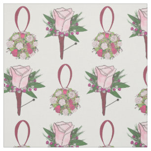 Tecido Noiva Flores para casamentos Floral Rose Bouquet