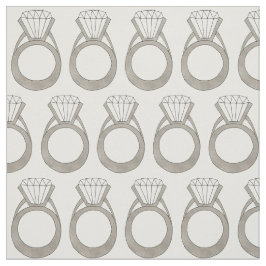 Tecido Noivado de Casamento Diamond Ring Noiva Bling Brid