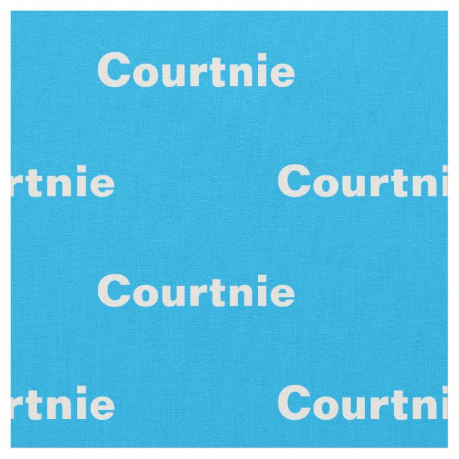 Tecido Nome personalizado (Detalhe)