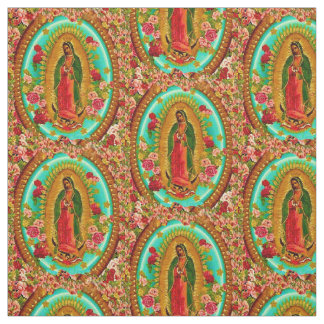 Tecido Nossa Senhora Guadalupe Santo Virgem Mexicana Mari