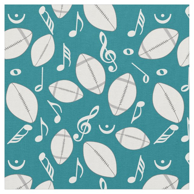 Tecido Notas de Música de Pegadas (Detalhe)