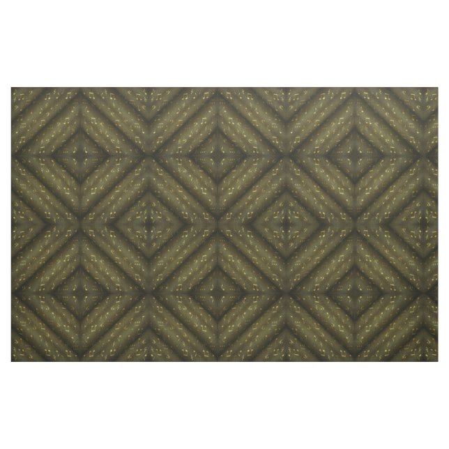 Tecido notas musicais douradas Tecido, textil colorido da (Fat Quarter)
