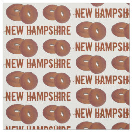 Tecido Nova Hampshire NH Apple Cider Rosquinha Doughnut C