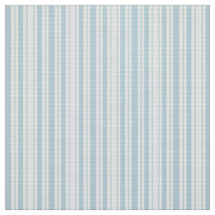Tecido Novidade de tiquetaque francesa azul e branca da