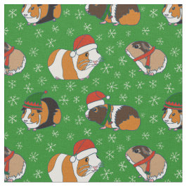 Tecido Nozes de Natal de Guiné Festiva