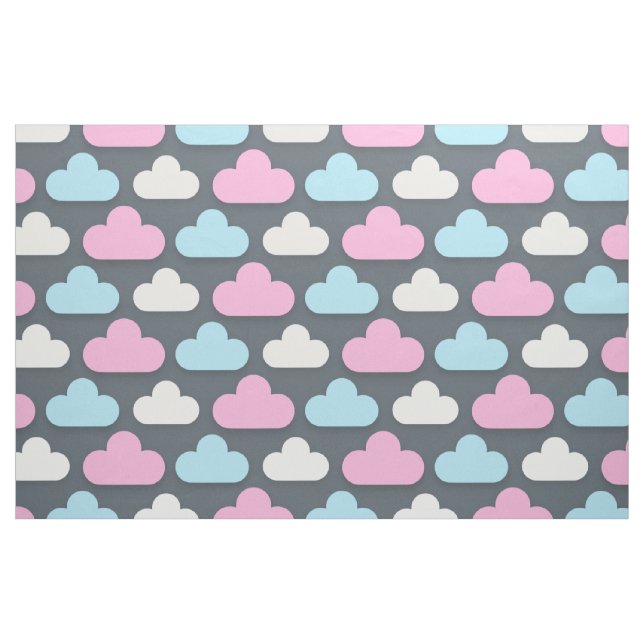 Tecido Nuvens (Fat Quarter)