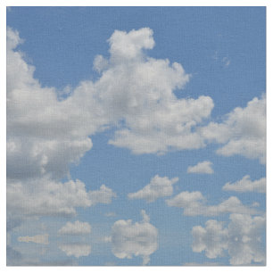 Tecido Nuvens de Mirriored