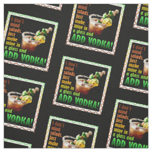 TECIDO - o Bloody Mary, ADICIONA a VODCA