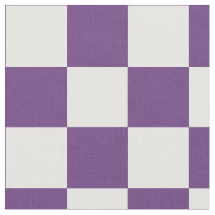 Tecido O conselho de verificador violeta simples