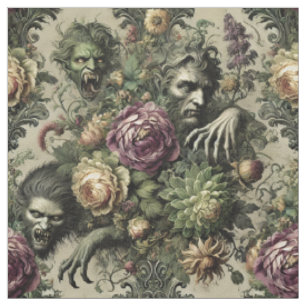 Tecido O Culto Florabano - Azulejo da Declaração Gótica