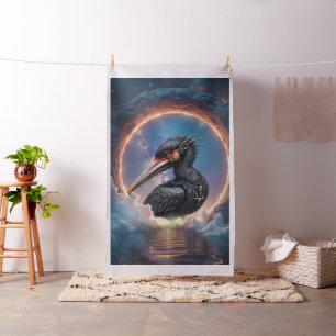 Tecido O Guardião do Portal – Ave de Fantasia