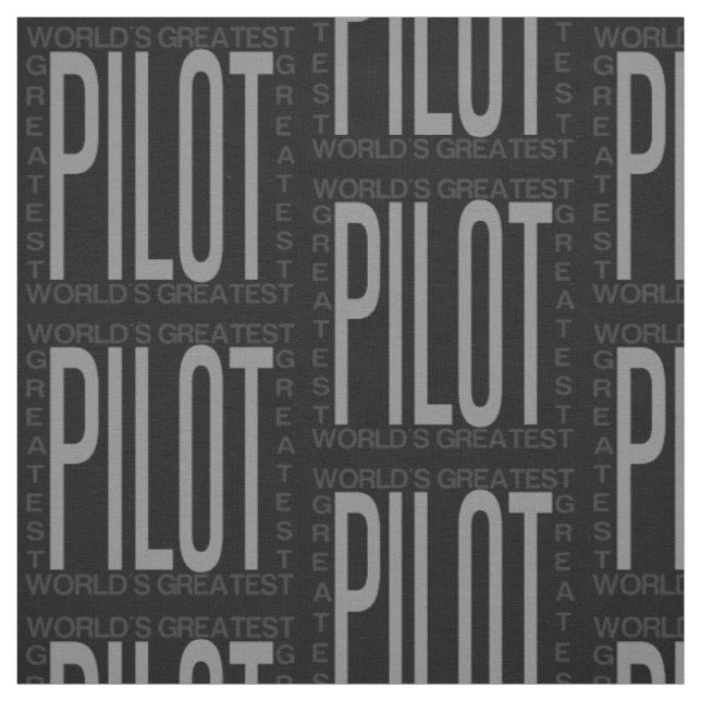 Tecido O maior piloto do mundo (Modelo)