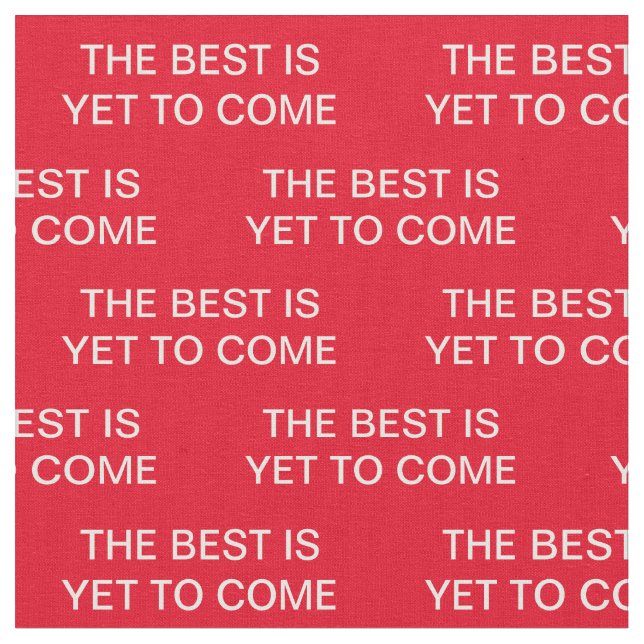 Tecido O melhor ainda é vir Donald Trump (Detalhe)