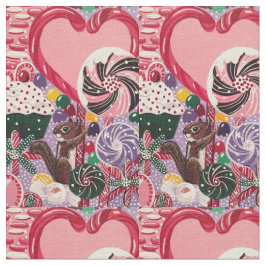 Tecido "O Mundo da Mineração da Sra. Elizabeth"