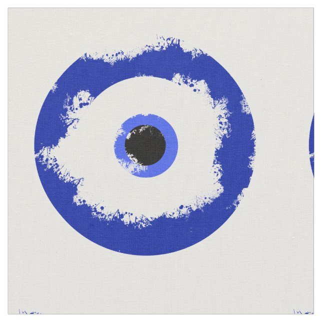 Tecido O olho do Mau (Detalhe)