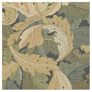 Tecido O ouro William Morris deixa o padrão