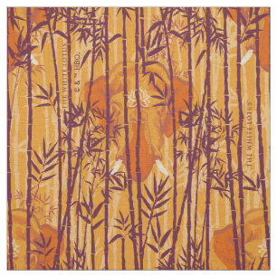 Tecido O Padrão Safari Do Lótus Branco