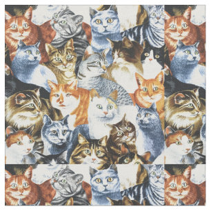 Tecido O Palhaço dos GATOS