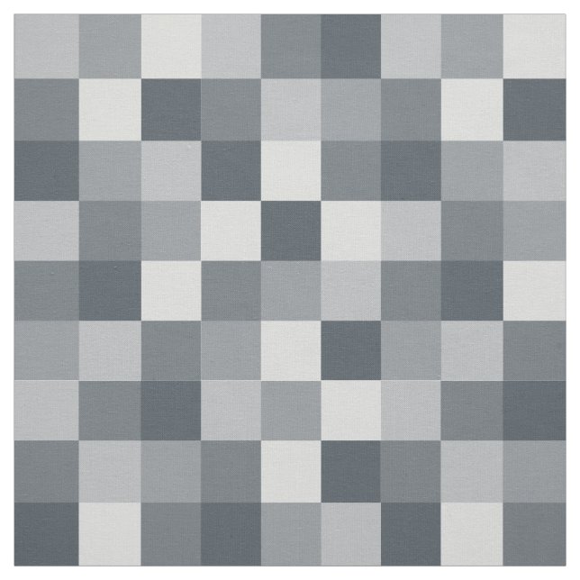Tecido O pixel esquadra a cor feita sob encomenda (Modelo)