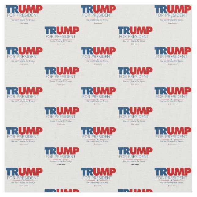 Tecido O Presidente Eleitoral 2020 (Detalhe)