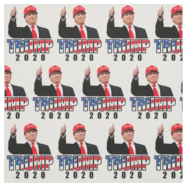 Tecido O que significa Donald Trump 2020 (Modelo)