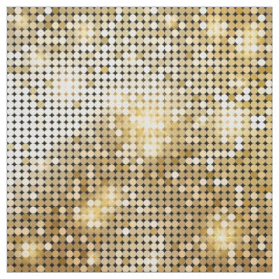 Tecido O sequin dourado sparkling brilhante brilha bola