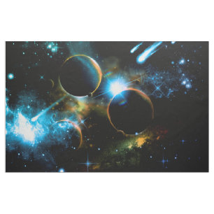 Tecido O universo dos planetas