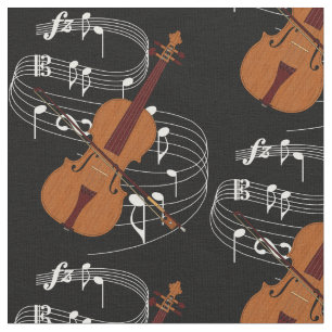 Tecido Obscuridade da tela do violino