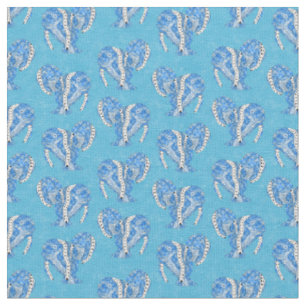 Tecido Oceano Azul Tribal Tatuagem Manatates
