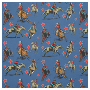 Tecido ocidental do design dos cavalos de