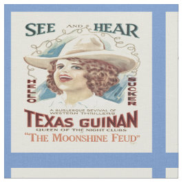 Tecido Ocidental do Texas Guinan Cowgirl
