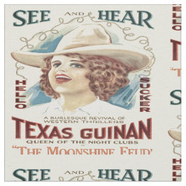 Tecido Ocidental do Texas Guinan Cowgirl