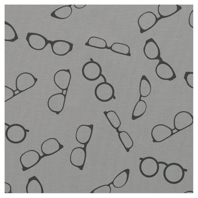 Tecido Óculos Cinza Optometrista Óptica Óptica (Detalhe)