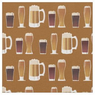 Tecido Óculos de cerveja Álcool Bar bonito de homem