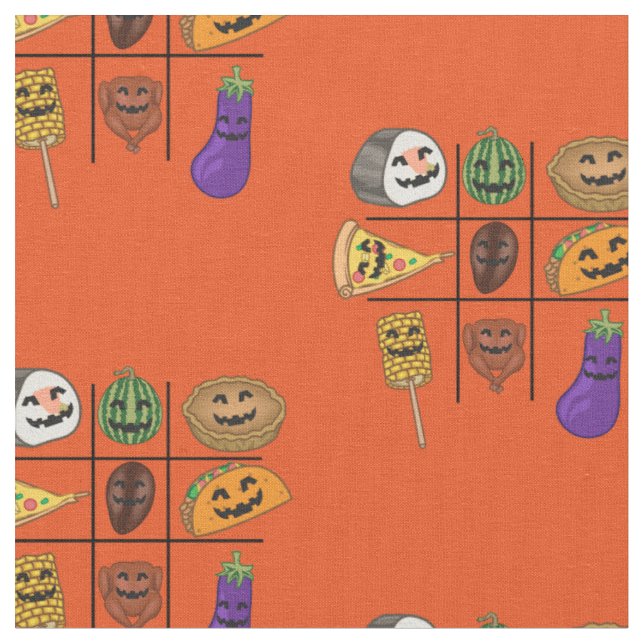 Tecido Odball Jack o'lantern Medley Thunder_Cove (Detalhe)