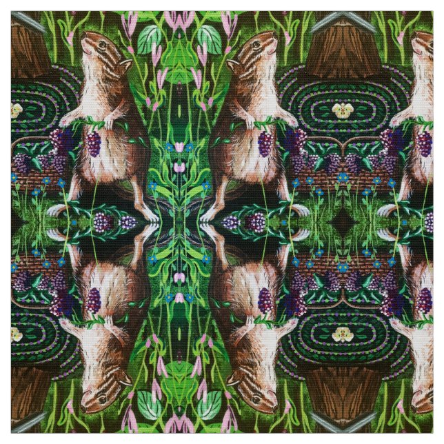 Tecido "Oh Boy" mais "Berries"! (Modelo)