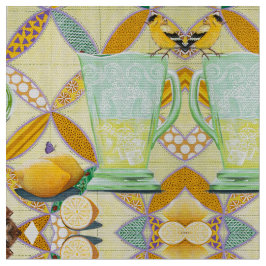 Tecido Olhe quem caiu na limonada!