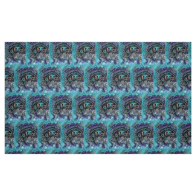 Tecido Olho de um Monstro do Mar (Fat Quarter)