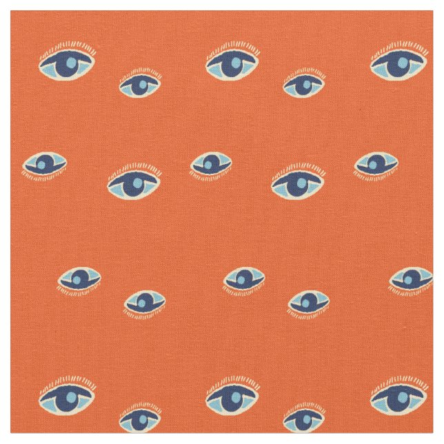 Tecido Olhos Azuis (Detalhe)