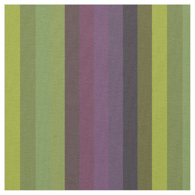 Tecido Olive, Sage & Plum Moody Vertical Stripes (Detalhe)