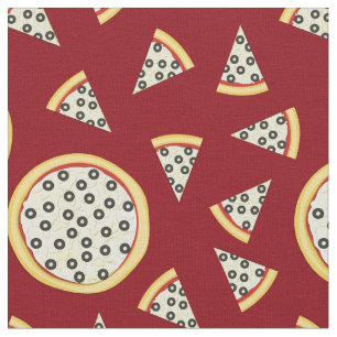 Tecido Olives Pizza, Filhos de Comida