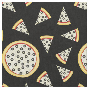 Tecido Olives Pizza, Filhos de Comida